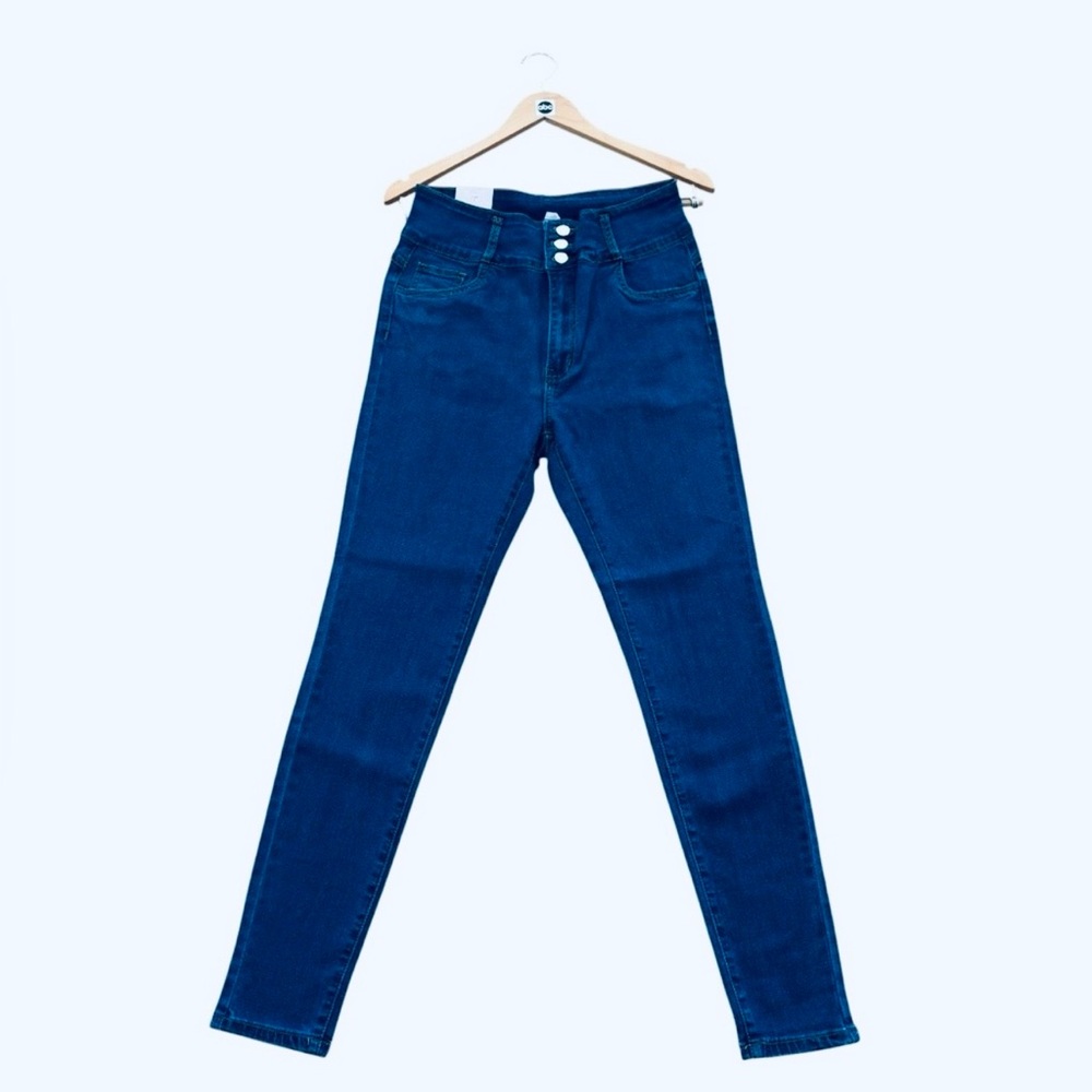 Y2K Movie and TV Clothes size 13/14 NWT womens indigo BLUE DENIM JEANS